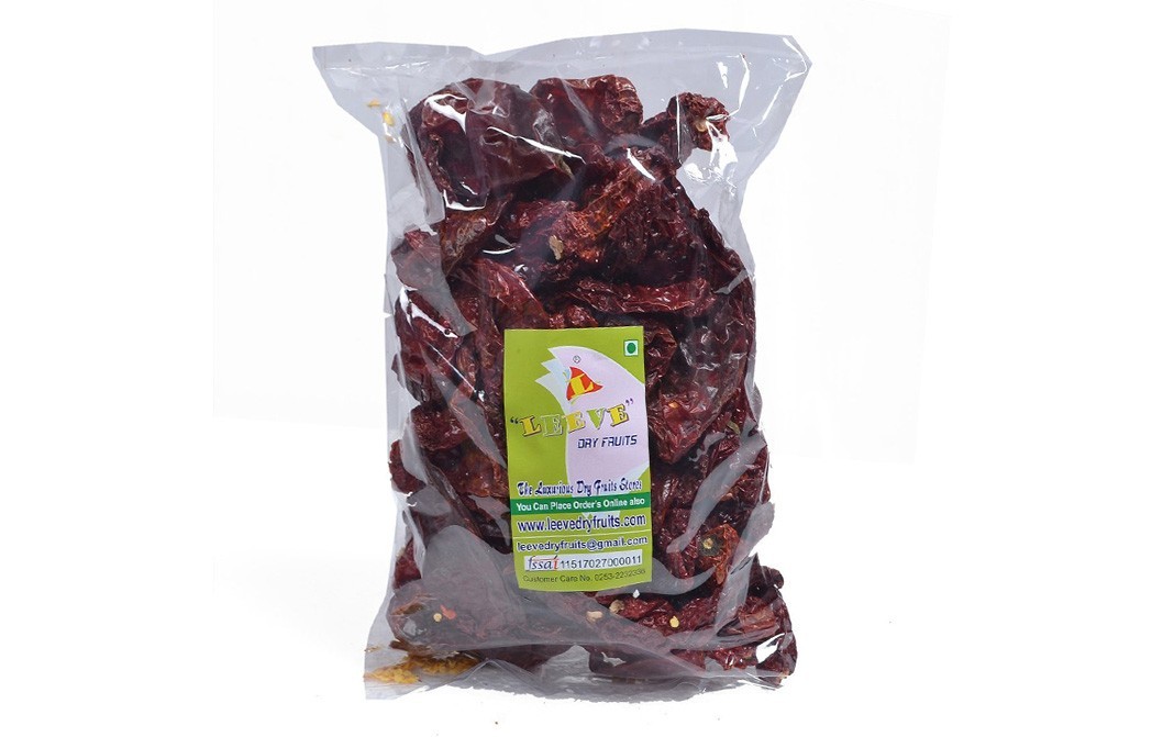 Leeve Dry fruits Kashmiri Chilly    Pack  400 grams